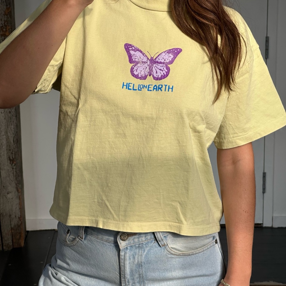 Obey Crop Top - Boxy Tee - Picture 4 of 5